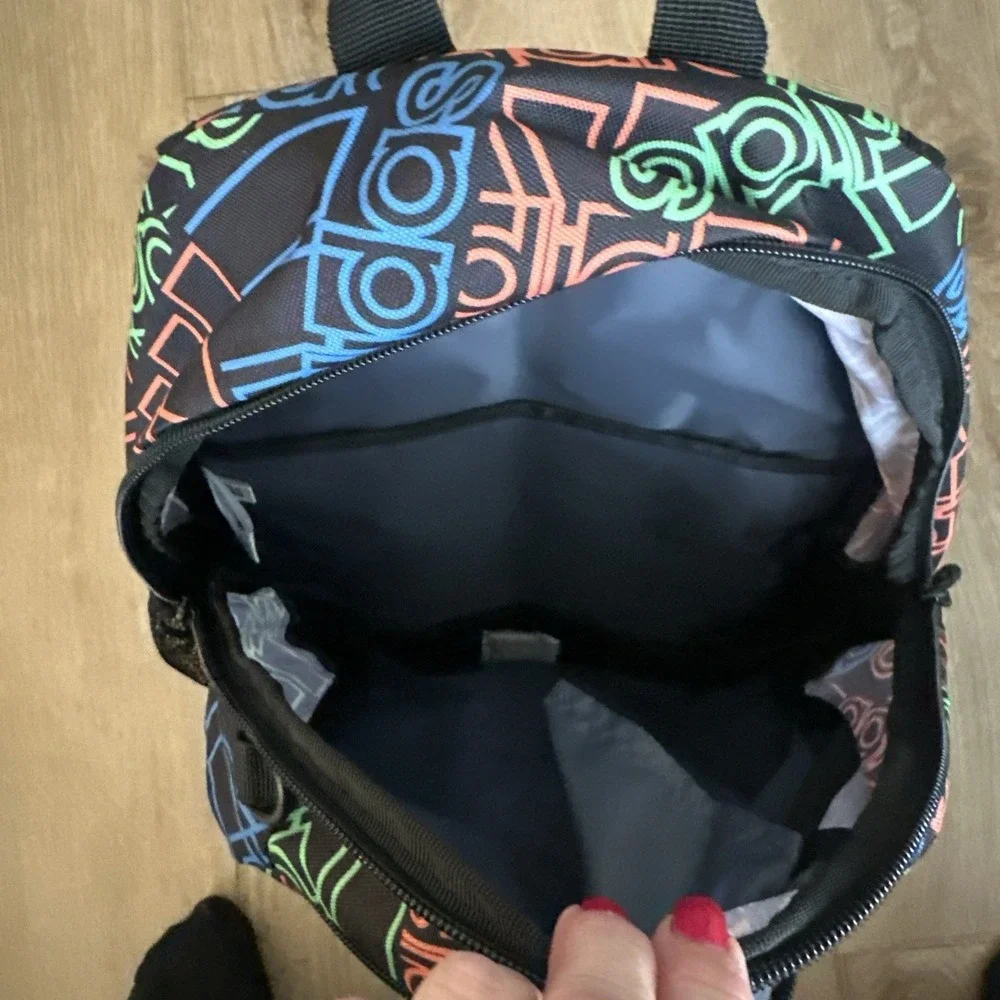 Adidas Originator Small Backpack Black/ Multi Laptop Sleeve One Size Men‎ Women